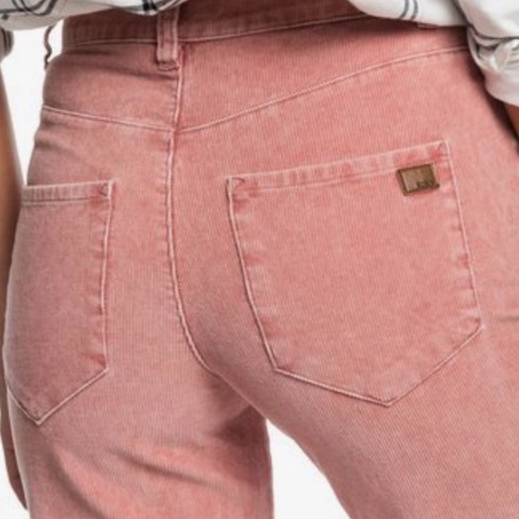 ROXY Discover People Pink Corduroy Pants - Picture 3 of 16